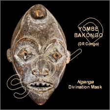 Yombe/Bakongo Nganga Divination Mask